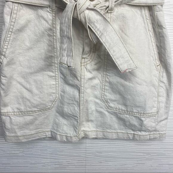 Free People Splendor In The Grass Skirt Paperbag Size 0 - Picture 7 of 9